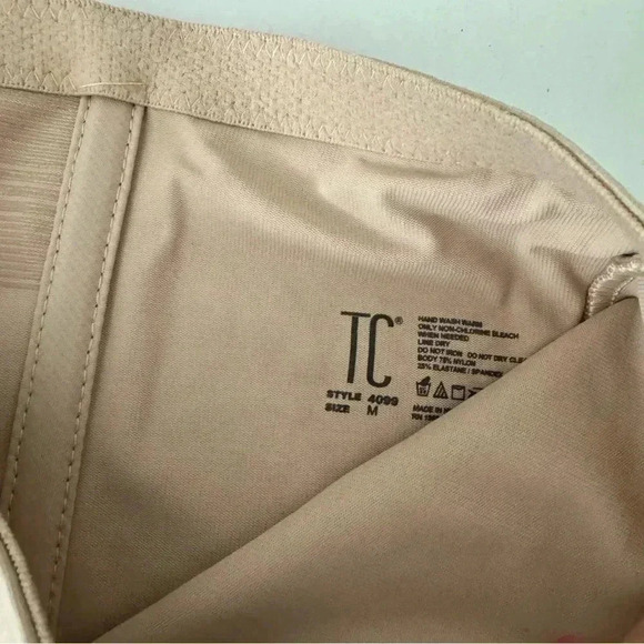 NWOT TC Fine Intimates Shape Away Hi-Waist Thigh Slimmer with Back Magic M - Picture 3 of 6